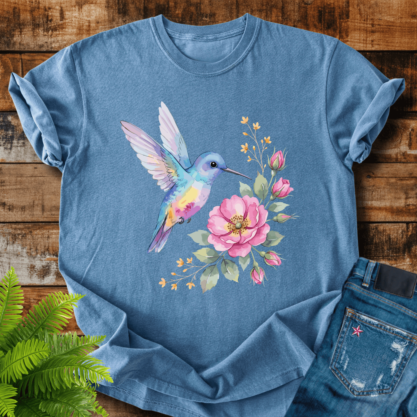 Hummingbird Blossom T-shirt