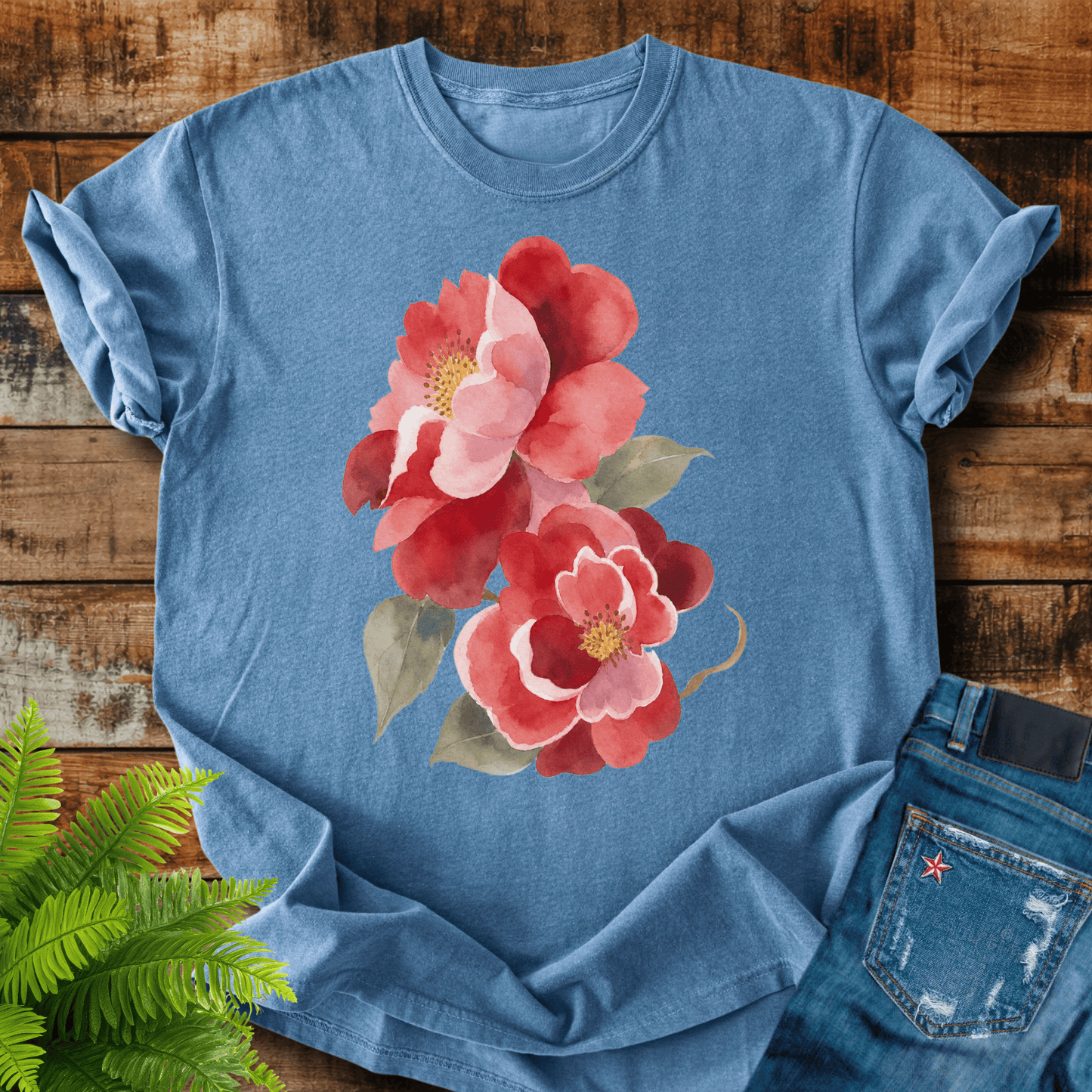 Watercolor Flowers T-shirt