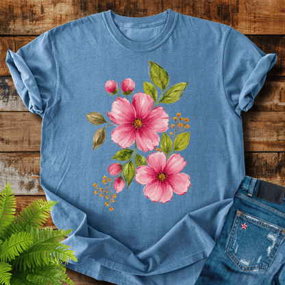 Pink Floral T-shirt