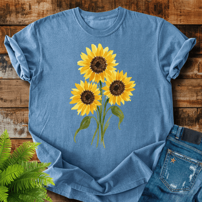 Watercolor Sunflowers T-shirt