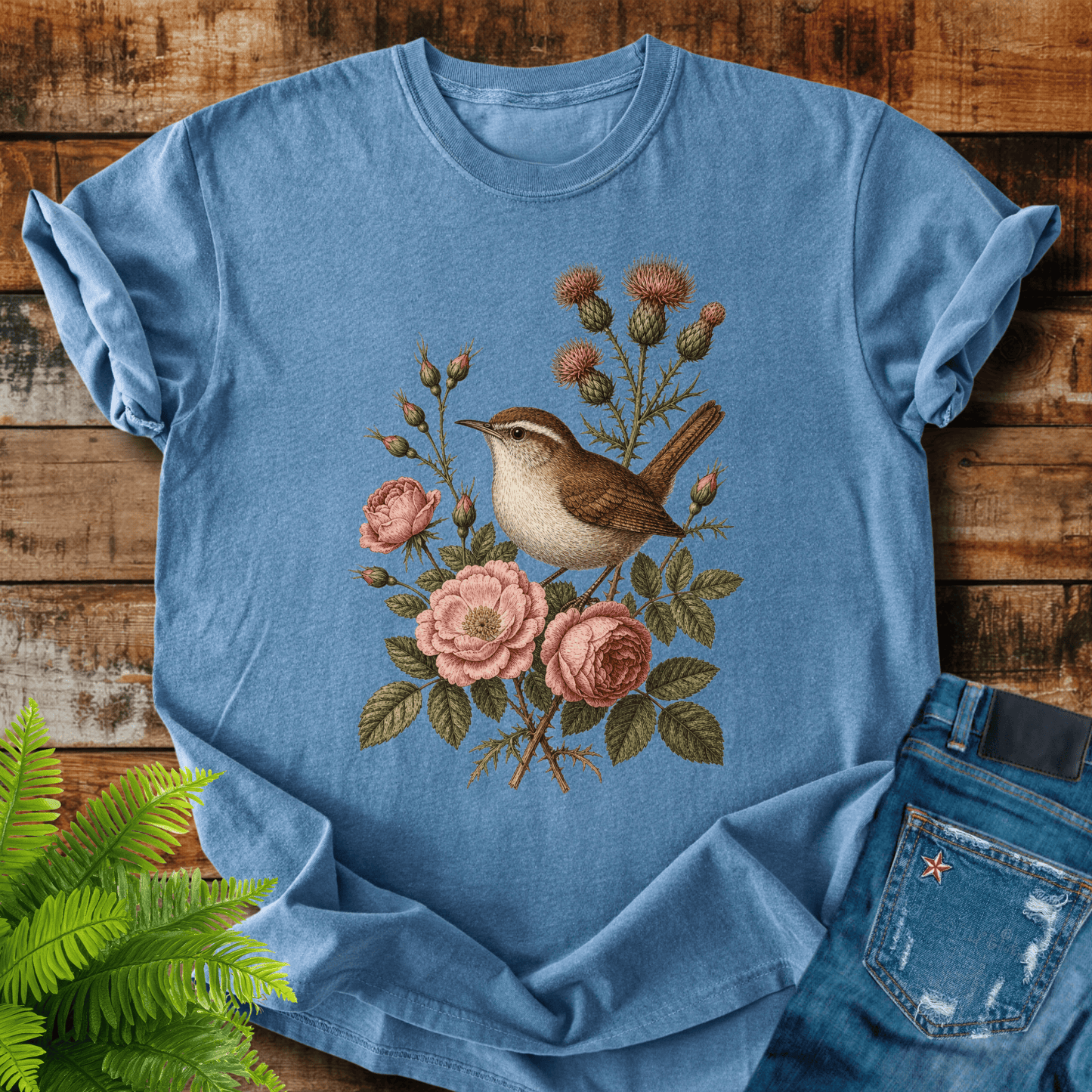 Floral Bird T-shirt
