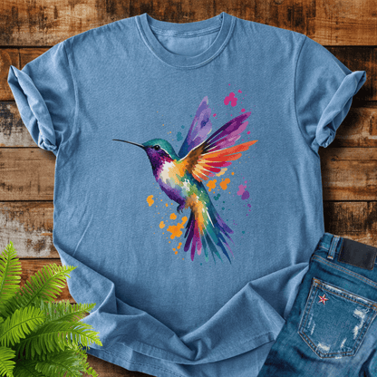 Watercolor Hummingbird T-shirt