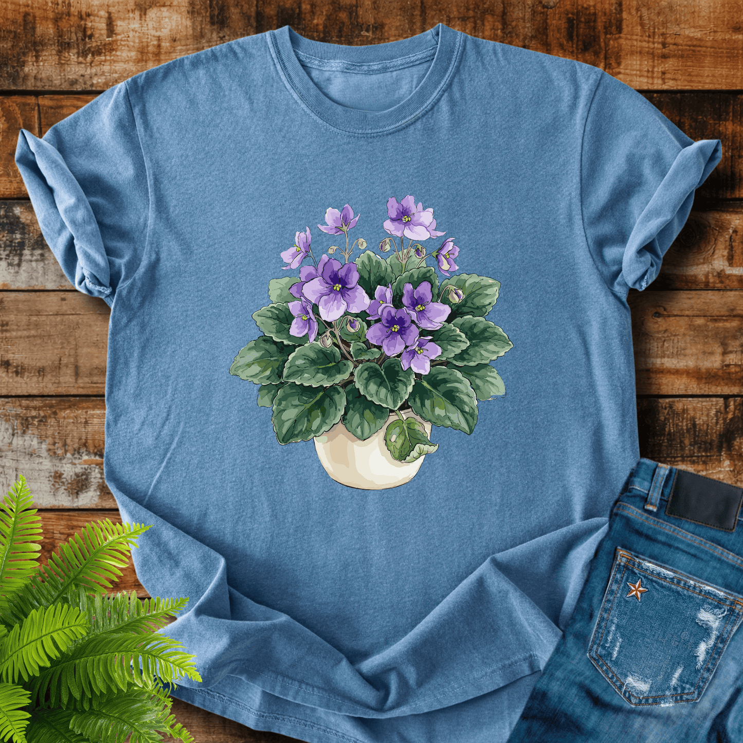 Purple Violets T-shirt