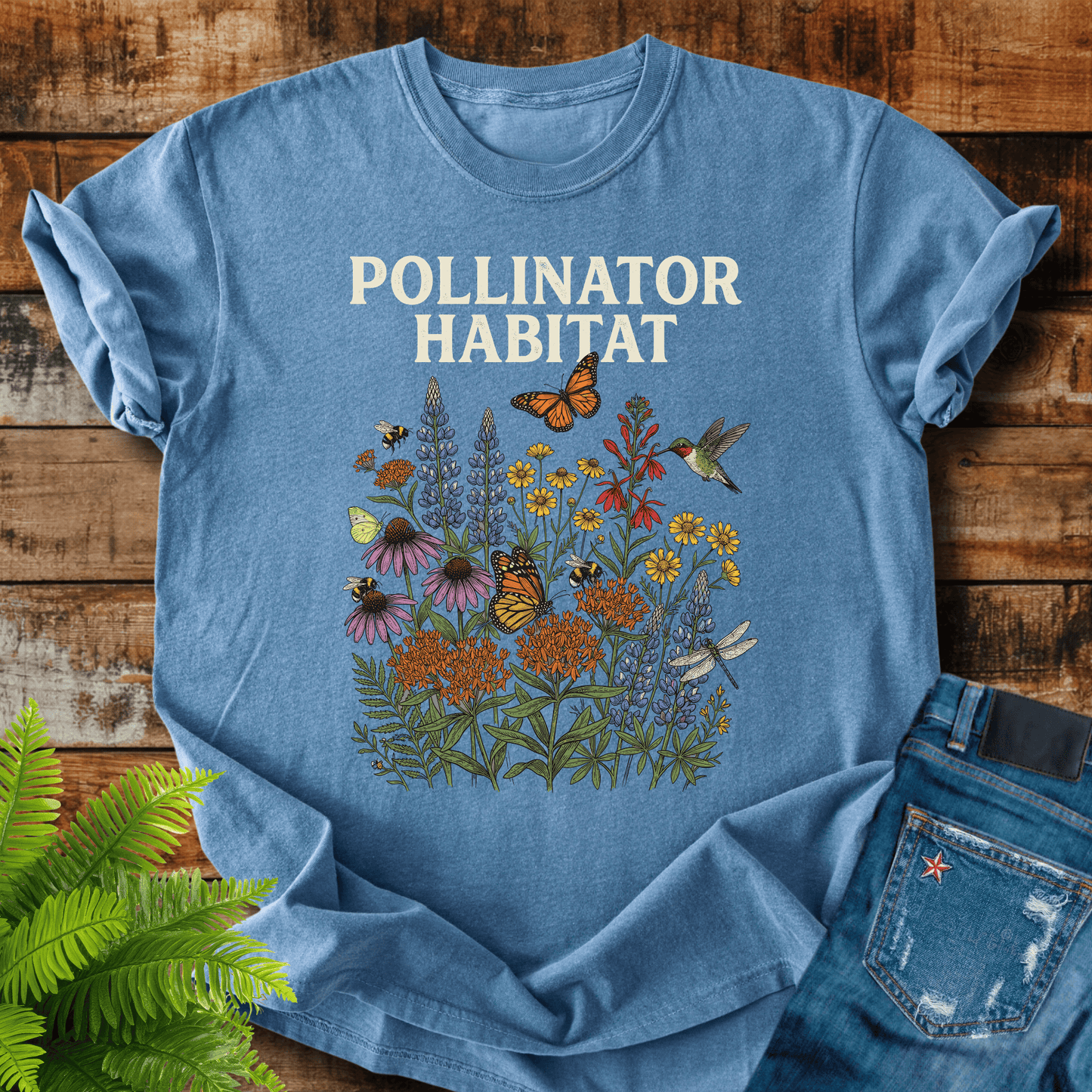 Pollinator Habitat T-shirt