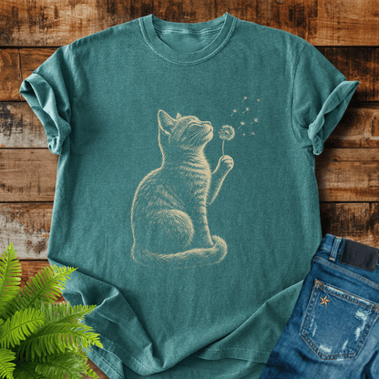 Dandelion Cat T-shirt