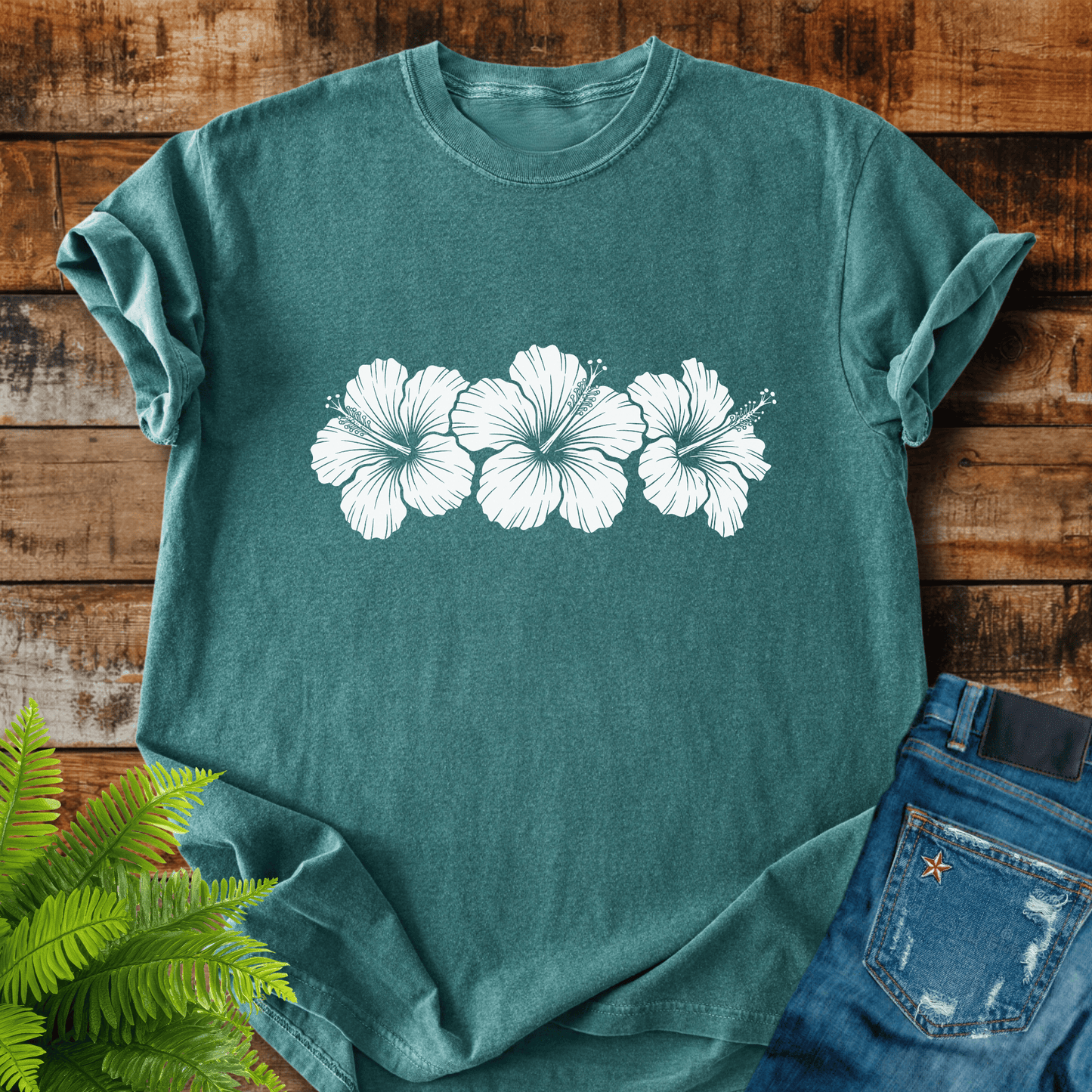 Hibiscus Flowers T-shirt