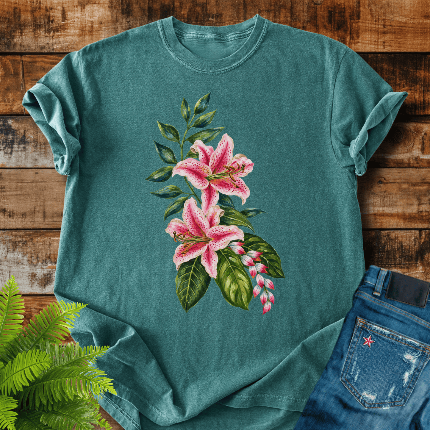 Pink Lily T-shirt