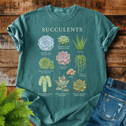 Succulents T-shirt