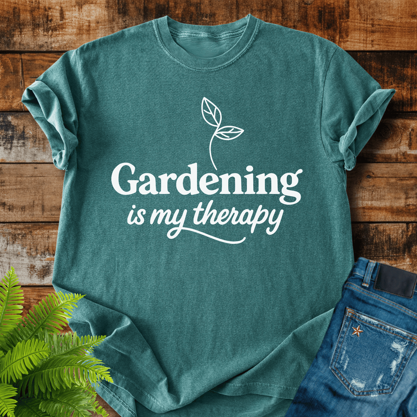 Gardening Therapy T-shirt