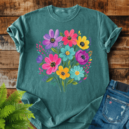 Colorful Wildflowers T-shirt