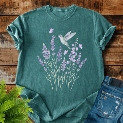 Hummingbird Lavender T-shirt