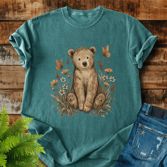 Woodland Bear Cub T-shirt