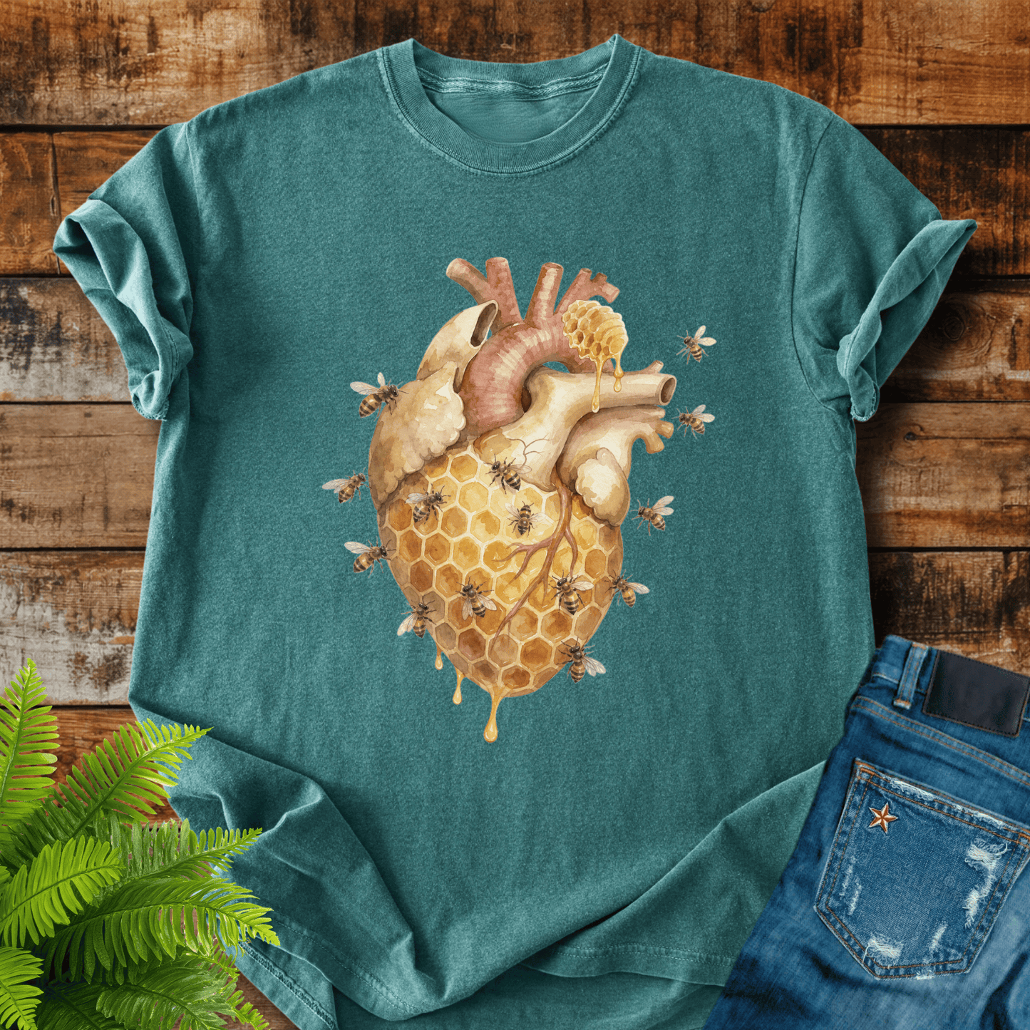 Honeycomb Heart T-shirt