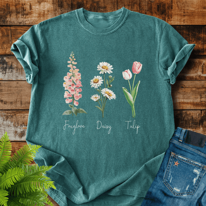 Wildflower Trio T-shirt