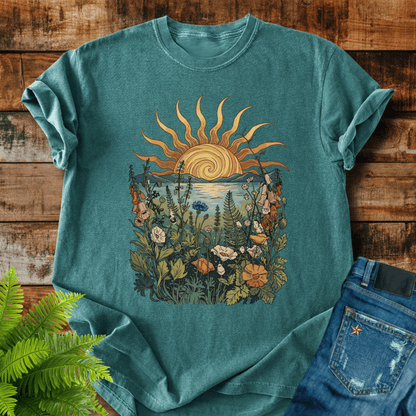 Sunset Wildflowers T-shirt