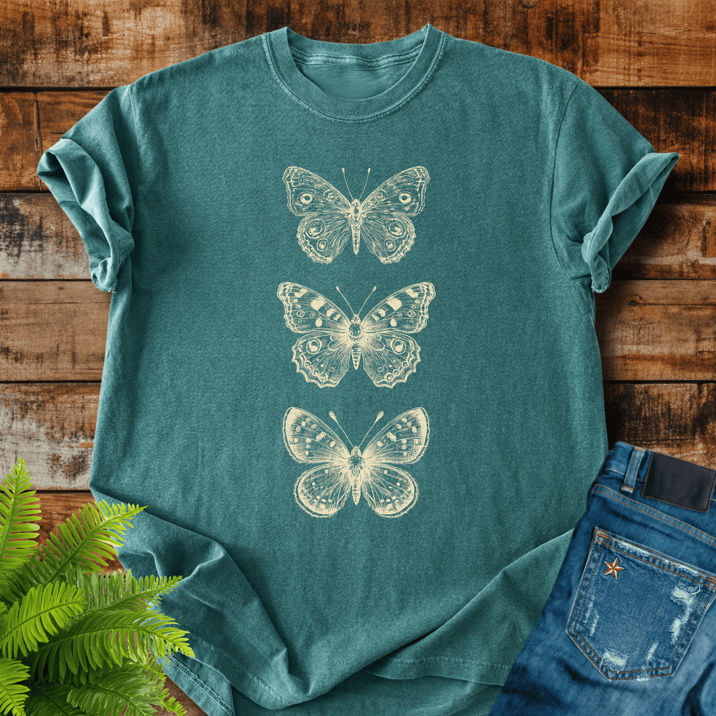 Vintage Butterflies T-shirt