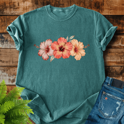 Hibiscus Flowers T-shirt
