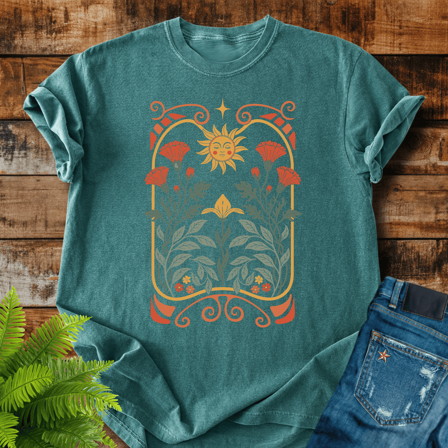 Sunflower Floral T-shirt