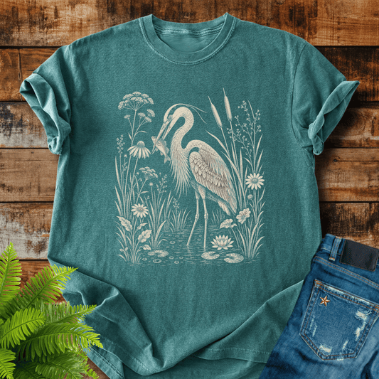Heron Floral T-shirt