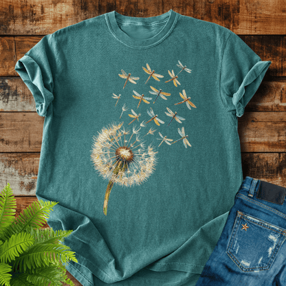 Dandelion Dragonflies T-shirt