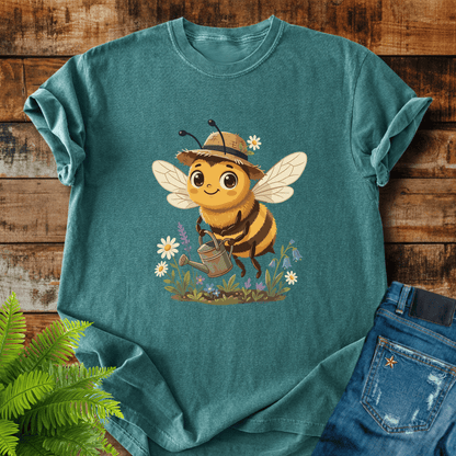 Cute Gardener Bee T-shirt