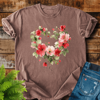 Floral Heart T-shirt