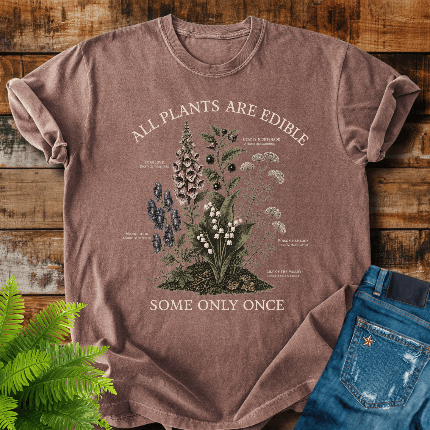All Plants Edible T-shirt