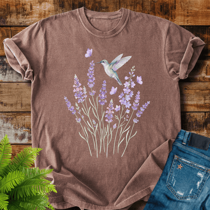 Hummingbird Lavender T-shirt