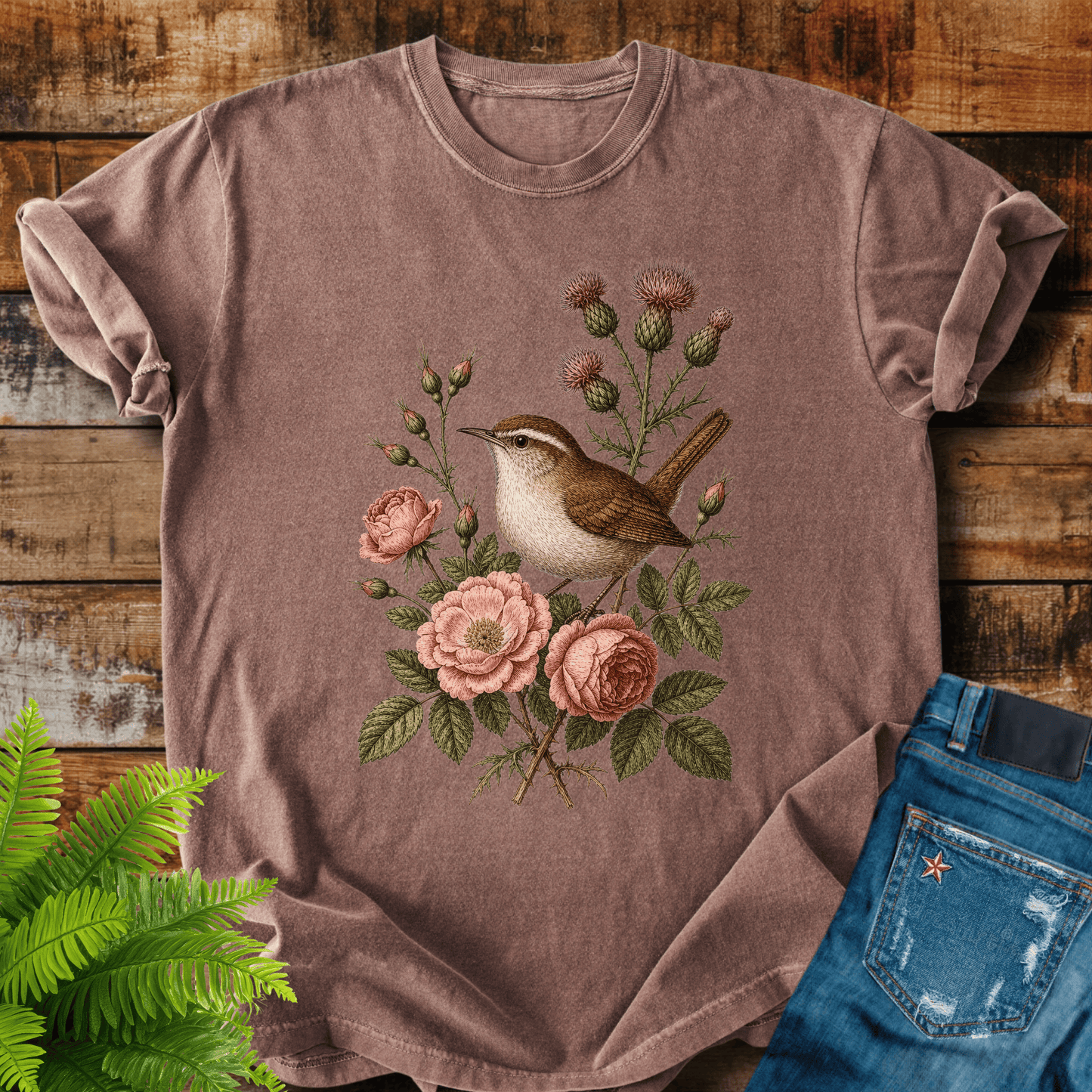 Floral Bird T-shirt