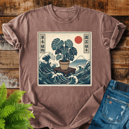 Monstera Wave T-shirt