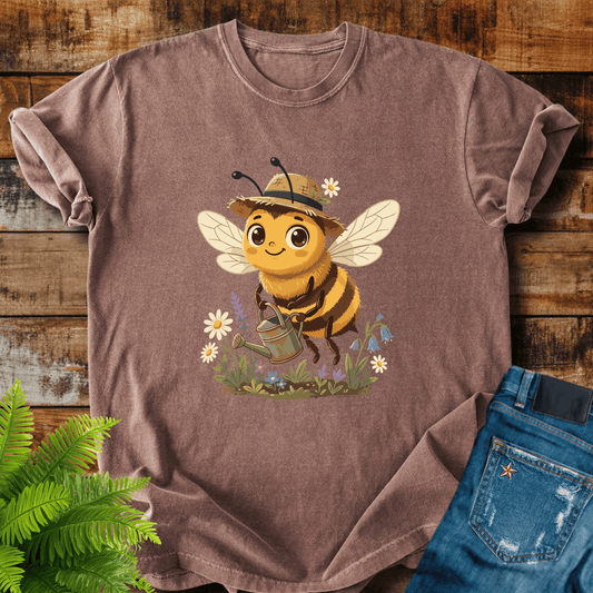 Cute Gardener Bee T-shirt