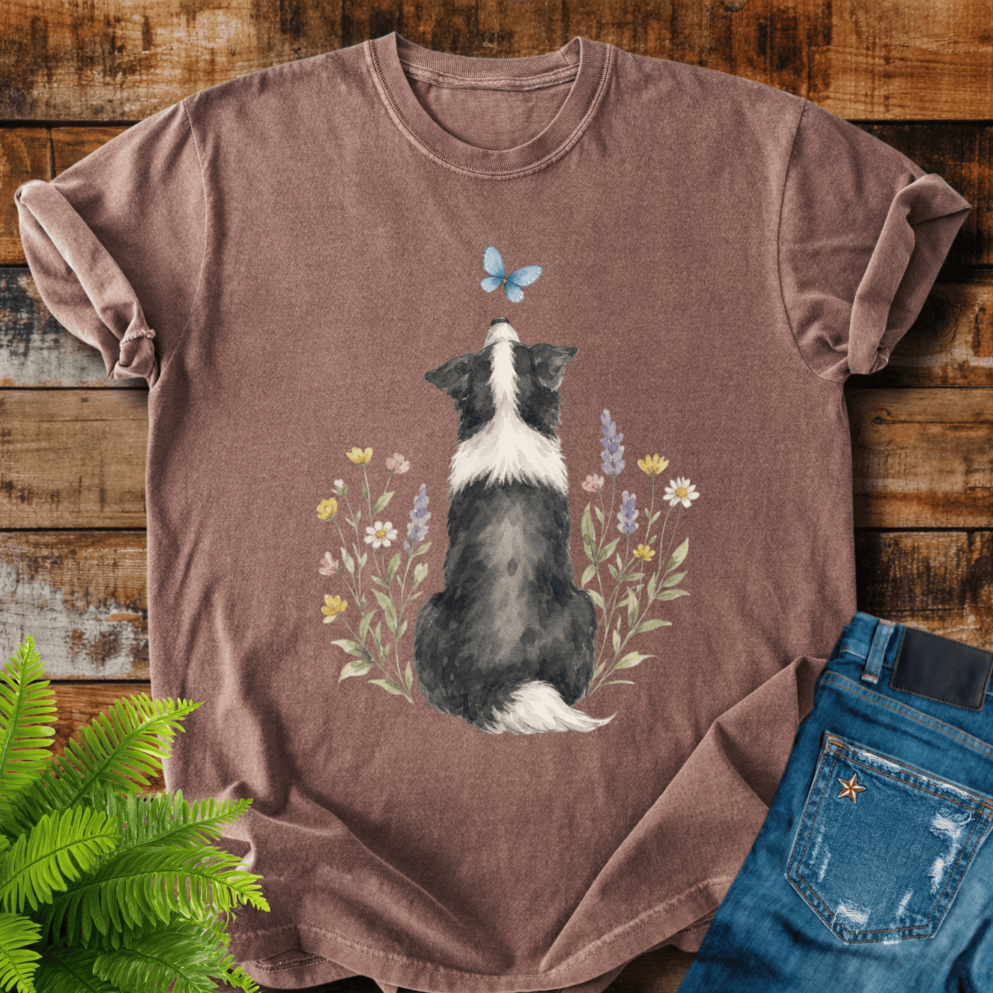 Butterfly Dog T-shirt