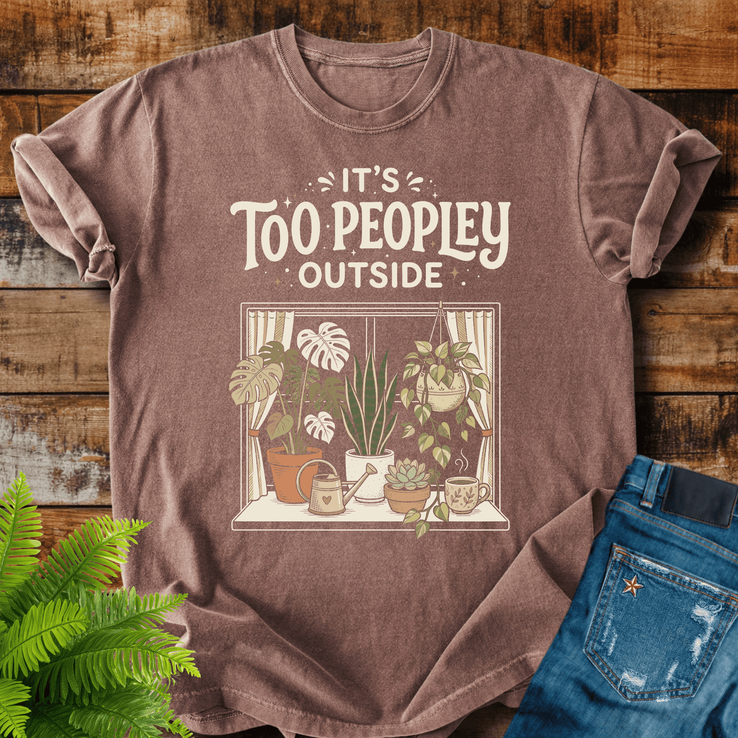 Too Peopley Outside T-shirt