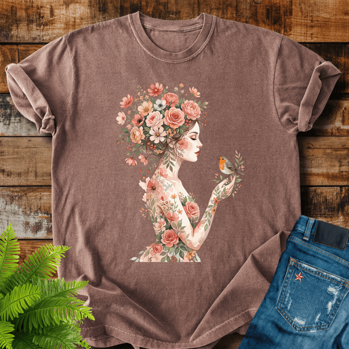 Floral Woman T-shirt