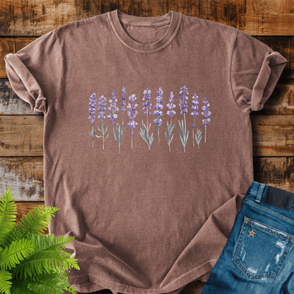 Lavender Flowers T-shirt