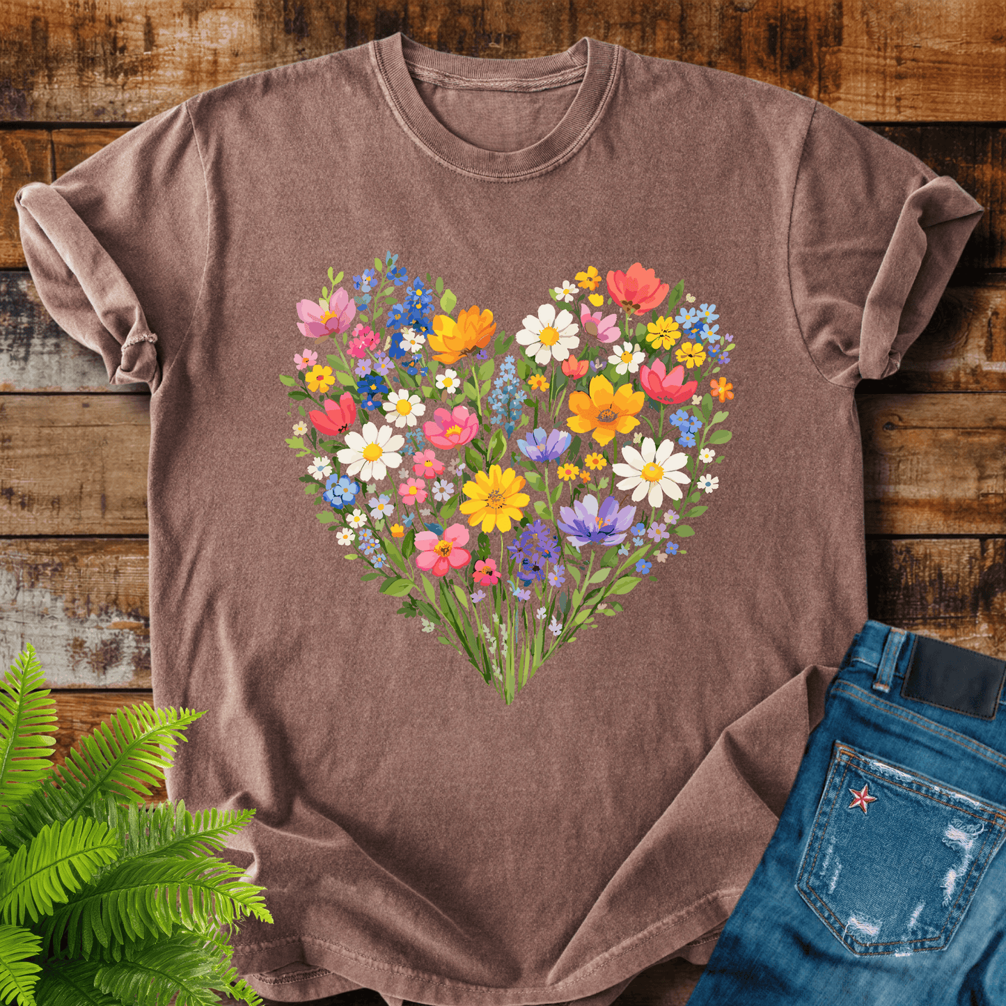 Wildflower Heart T-shirt