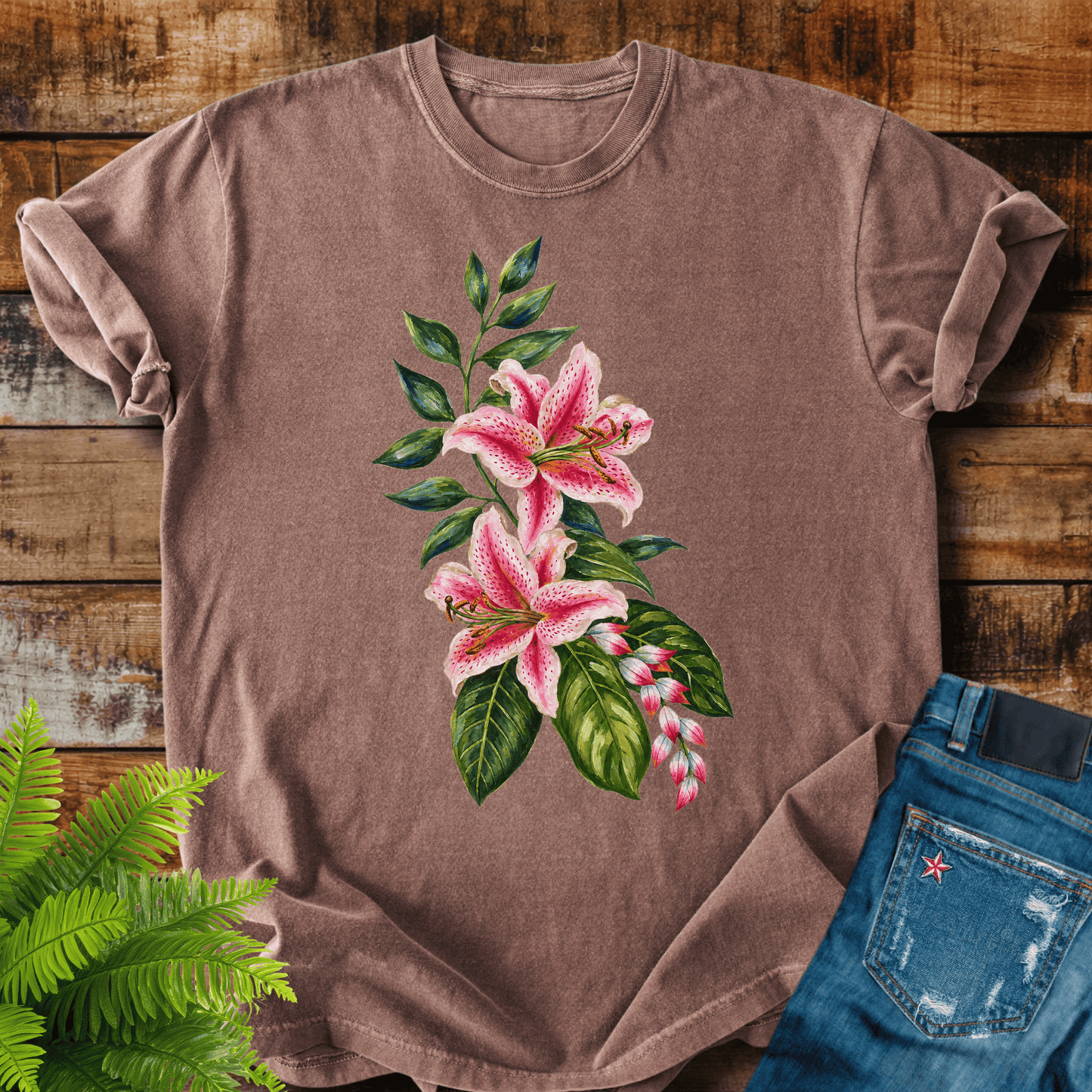 Pink Lily T-shirt