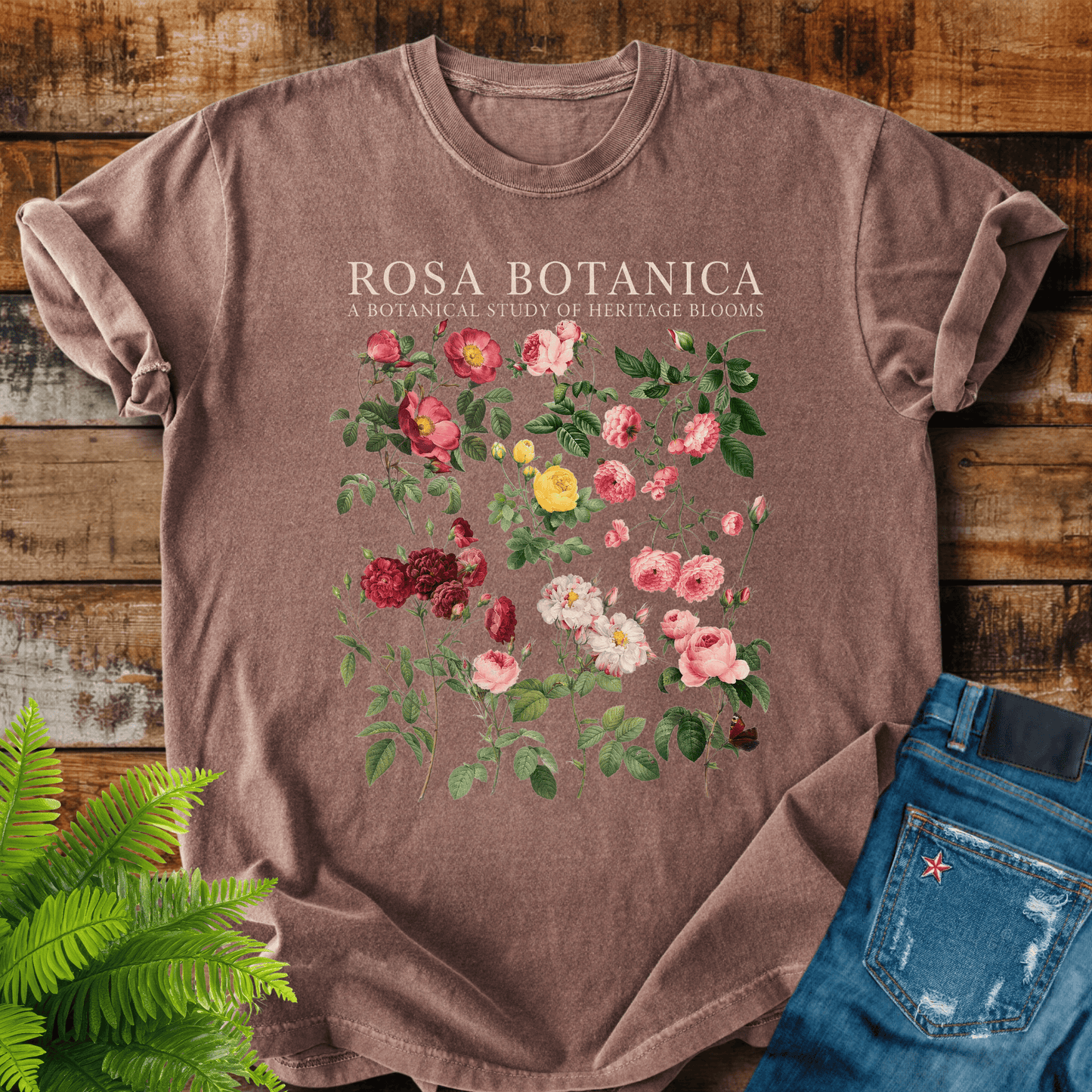 Rosa Botanica T-shirt