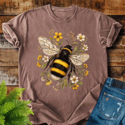 Floral Bumblebee T-shirt