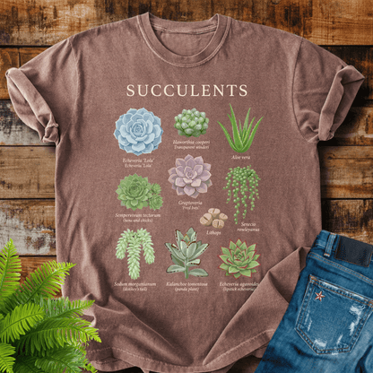 Succulents T-shirt
