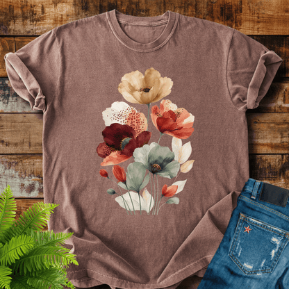 Watercolor Poppies T-shirt