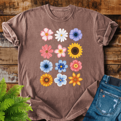 Colorful Flowers T-shirt