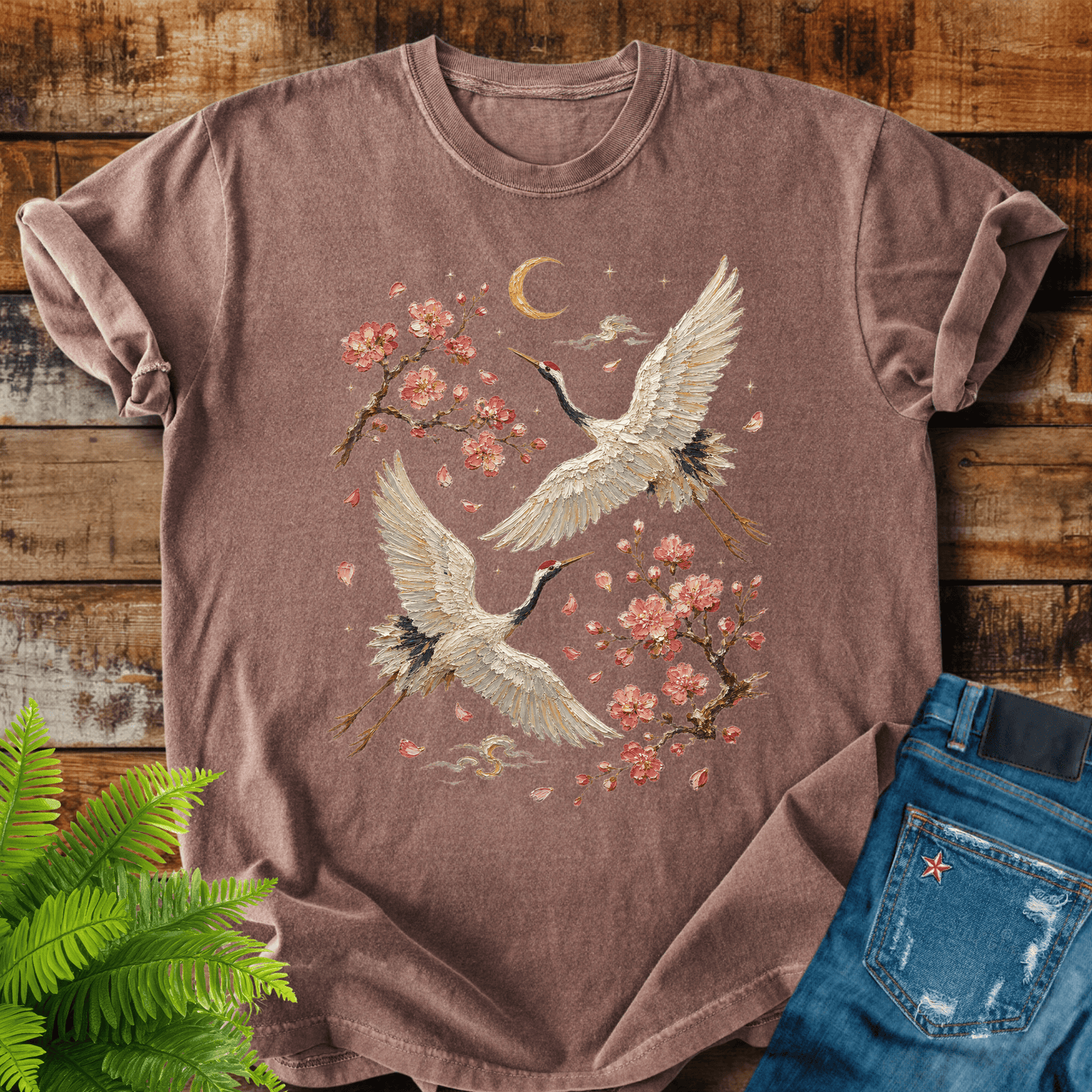 Cranes In Flight T-shirt