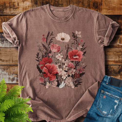 Vintage Wildflowers T-shirt