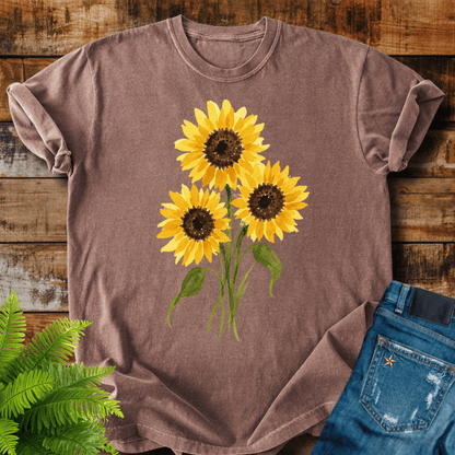 Watercolor Sunflowers T-shirt