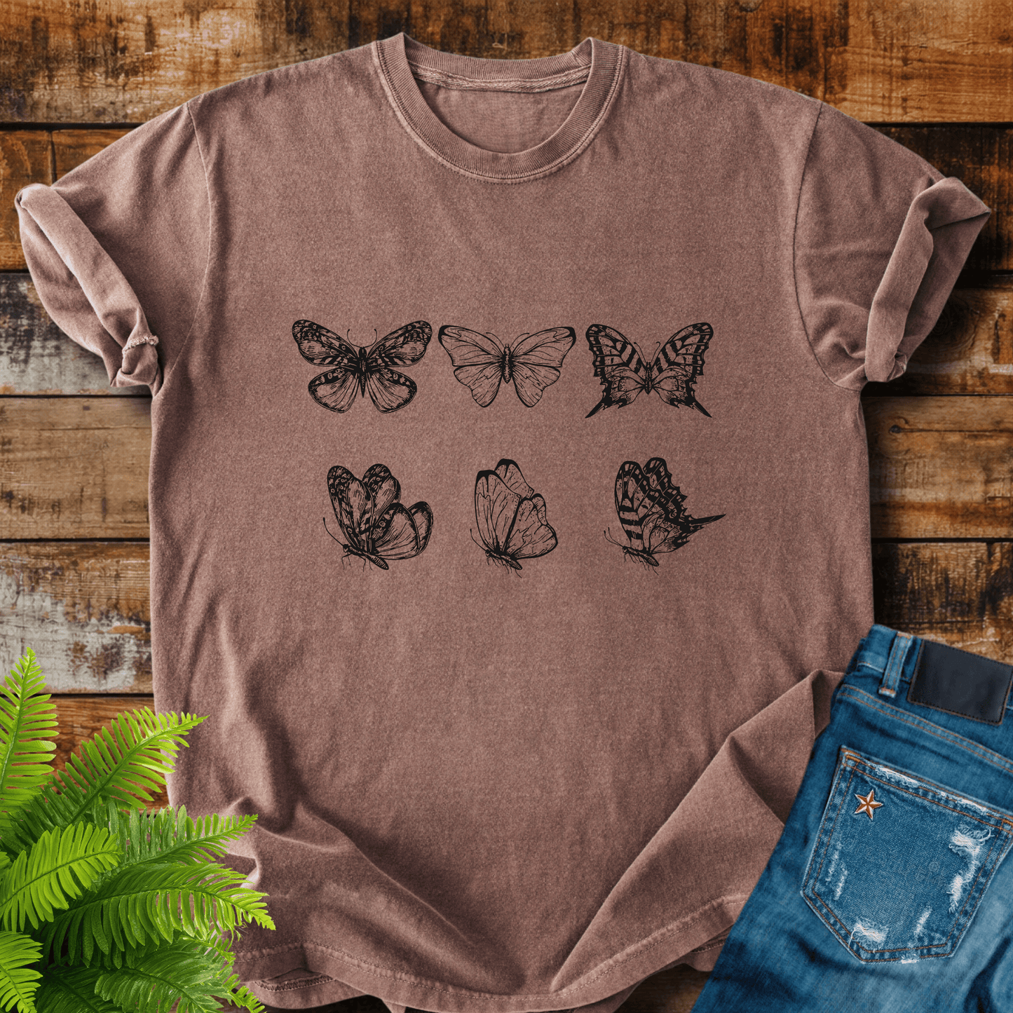 Vintage Butterflies T-shirt