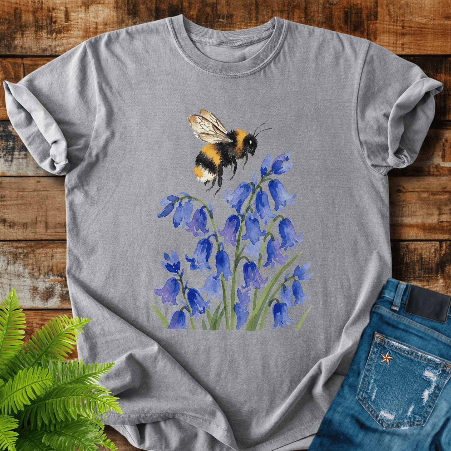 Bumblebee Bluebells T-shirt