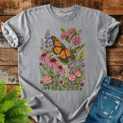 Monarch Wildflowers T-shirt