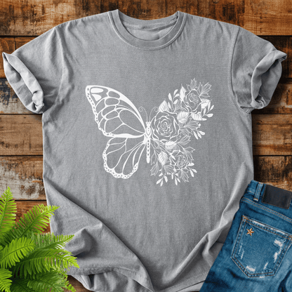 Butterfly Roses T-shirt