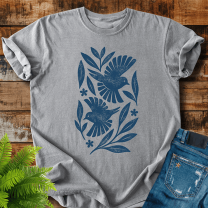 Folk Birds T-shirt